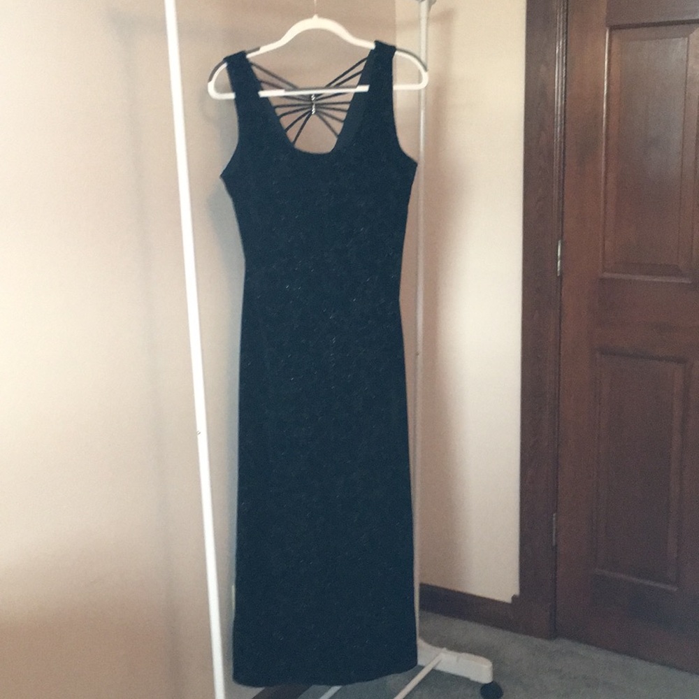 Beautiful long velvet dress by Another Thyme Sz14 - Picture 2 of 4